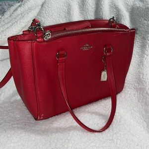 Coach Ruby Red Crossbody Bag